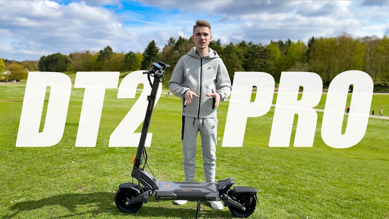 Examen du tour du scooter électrique Ausom DT2 Pro｜@Adrian-Ride - YouTube