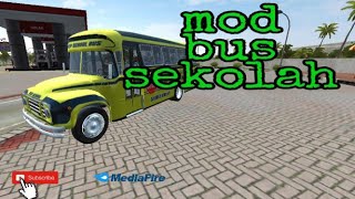 mod bus sekolah |bussid