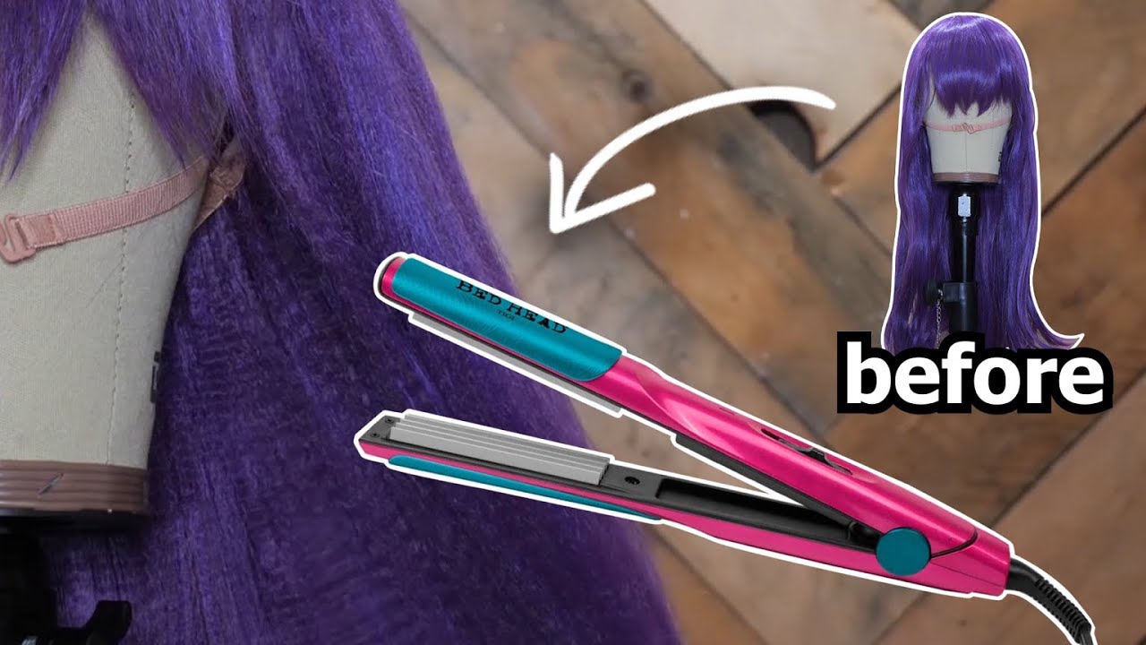 I Tried Crimping My Cosplay Wig for the First Time YouTube