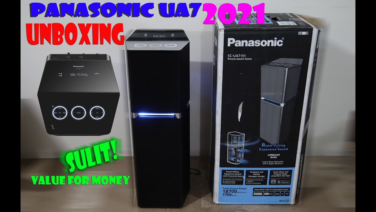 Panasonic SC-UA7 - kupić systemy audio: ceny, opinie, specyfikacje