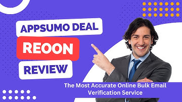 Reoon Email Verifier Review: Appsumo Lifetime Deal & Demo Video | Bulk Email Validator