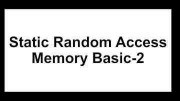 (Docceptor 디지털논리회로 7-3) Static random access memory (SRAM) 기초-2 (+Computation in memory 개념 추가)