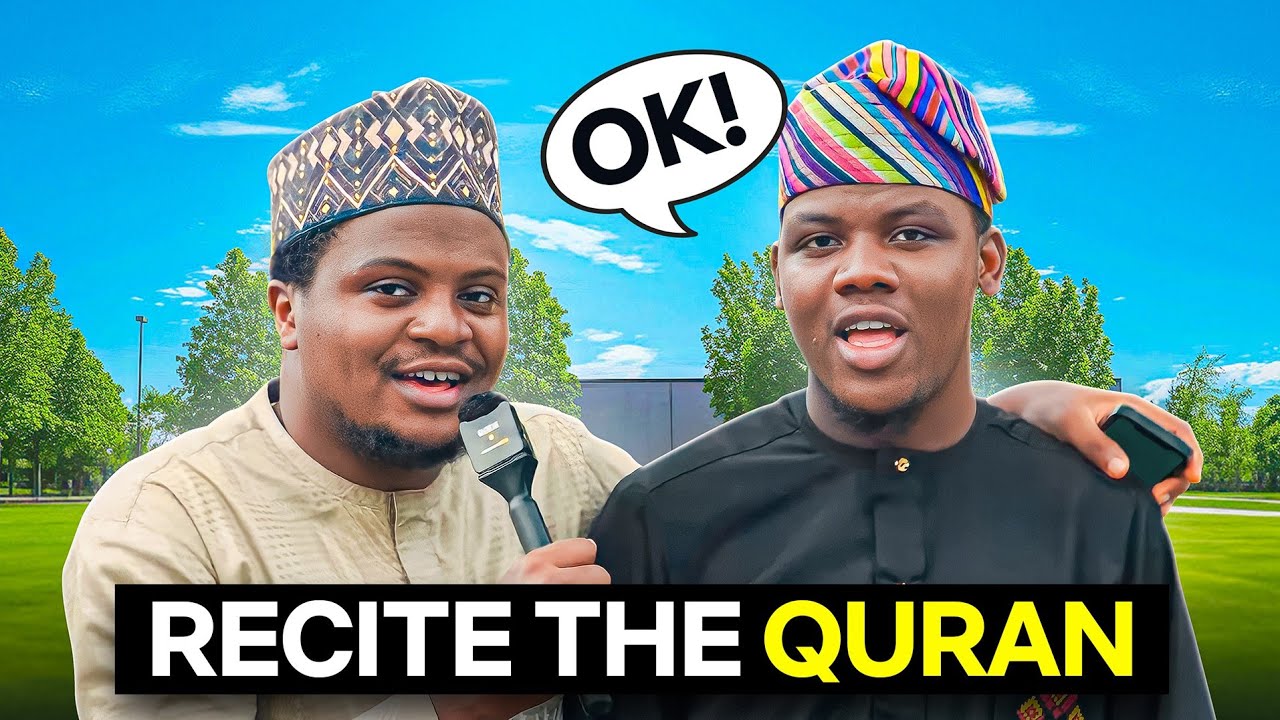 I Asked Random Hafidh To Recite The Quran On The Street 