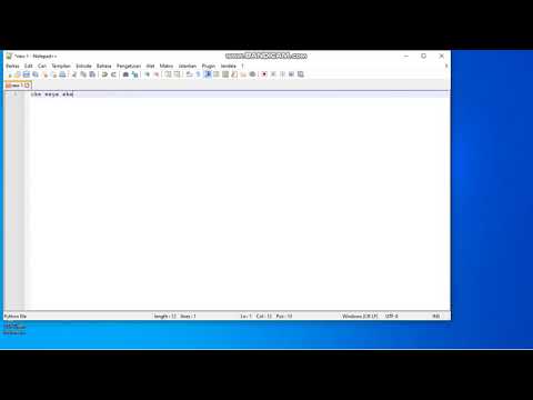 Tutorial Make Program Biodata With Python!!