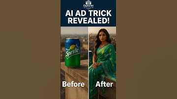 🤯 Create HYPER-REALISTIC Product Ads with AI | Sprite Saree Ad Tutorial & Prompt Revealed! #Tutorial