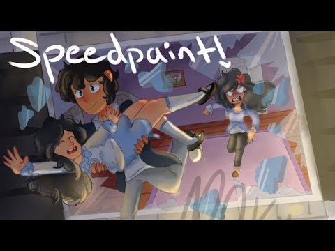 (Speedpaint) Run? Run! - Aphmau - (Speedpaint) Run? Run! - Aphmau