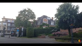 The Streets Of Woluwe Saint Lambert. Brussels. Belgium