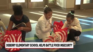 DeBerry Elementary School making sure no student spends the holidays hungry