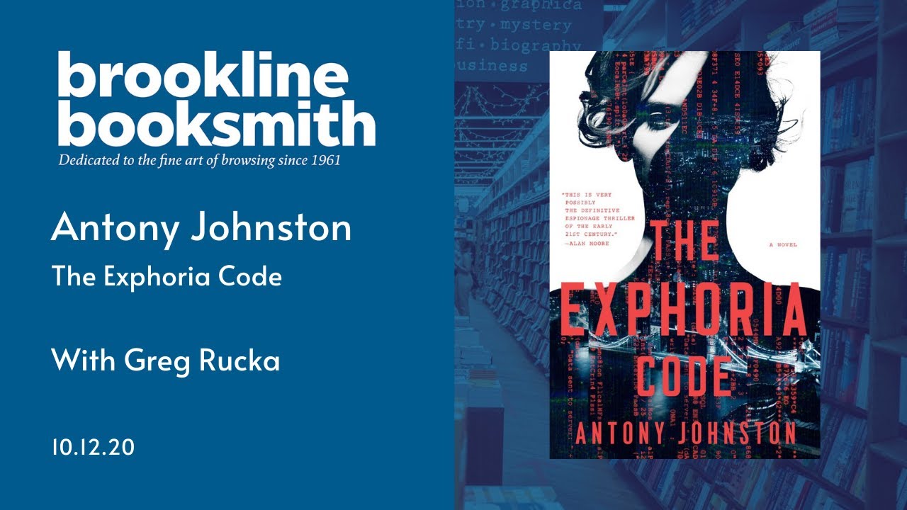 Antony Johnston discusses The Exphoria Code with Greg Rucka