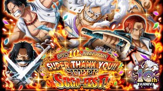 เปิดกาชาฉลอง10ปี | Pull 12 Multi | 10th Anniversary Super Sugo-Fest | OPTC