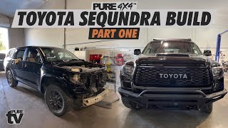 Toyota Sequndra Build - Part 1 | Sequoia x Tundra Conversion x Long Travel | PURE 4x4