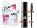 Сравнение МАСС-МАРКЕТ и ЛЮКС. Bioderma vs. Loreal/Armani eyes to kill vs. Max Factor