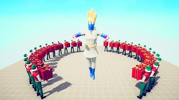 PRESENT ELF vs EVERY UNIT 1 | TABS - Totally Accurate Battle Simulator