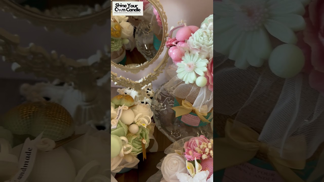 Disney themed candle boquets available. DM 0329-6265661 for details