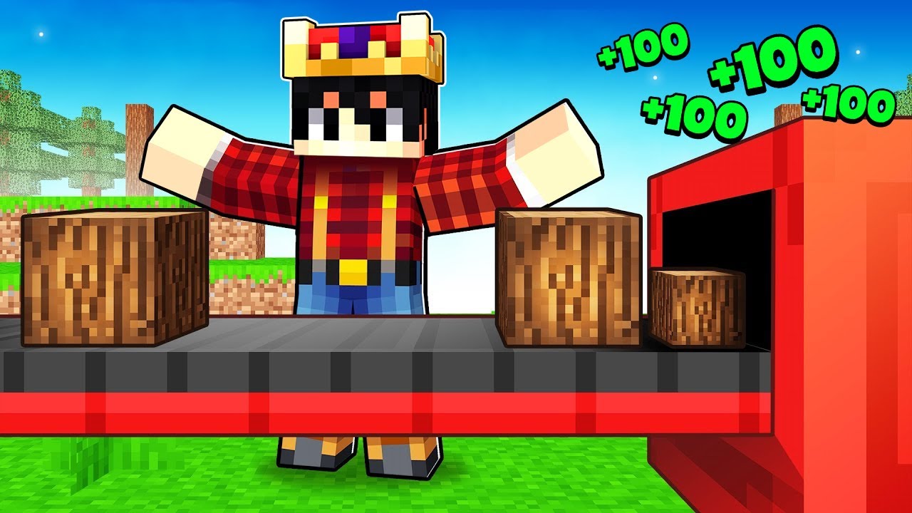 ODUNCULUK YAPARAK MİLYONER OLDUM! | Minecraft