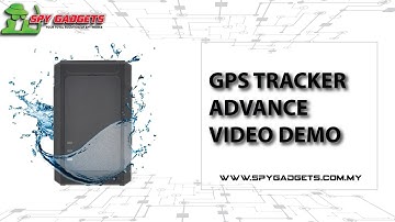GPS Tracker Advance Video Demo (2022)