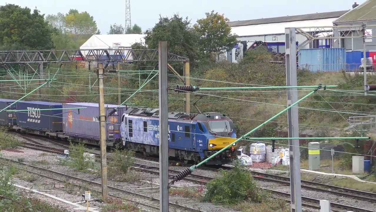 Crewe Station & Salop Goods 11/10/25 Classes 43/56/66/67/68/86/88/90/93 #freighttrains #locomotives