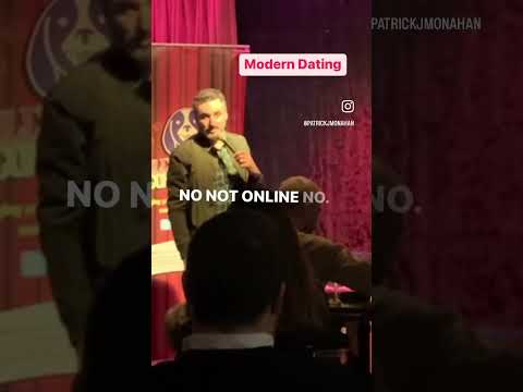 COMEDIAN V AUDIENCE on a date! Modern dating! When is on-line not on line?