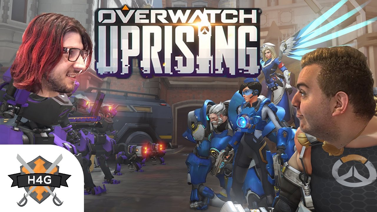 Overwatch Raptors Robot Raptor Killers | Overwatch Uprising Gameplay - YouTube