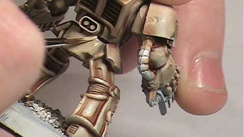 How to Paint Dark Angels Deathwing Terminator Part 2