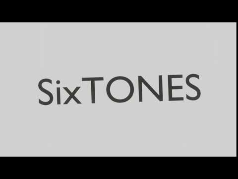 【Blender】SixTONESって文字が出てくるやつ。