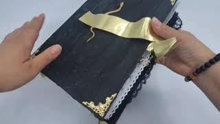 witchy junk journal spooky grimoire flip-through (SOLD)