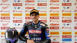 2023 Bennetts British Superbikes - RD11 - Brands Hatch - eBay Qualifying Press Conference