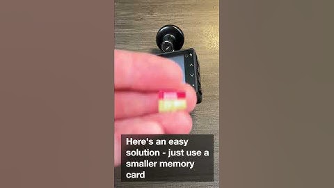 Garmin Dashcam 67W audio recording tip