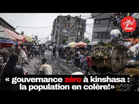 « gouvernance zéro à kinshasa : la population en colère!» David nzembele | Afrodiaspo media |