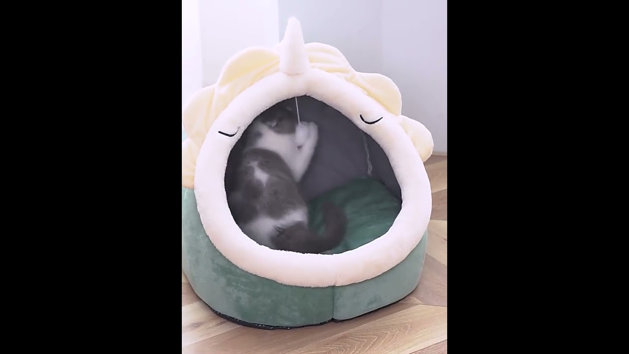 Cat Cot House Bed Basket Sleeping Home Soft Plush