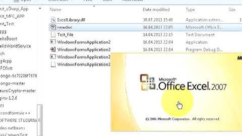 C# Tutorial 28: Create Excel (.XLS and .XLSX) file from C#  Using excellibrary