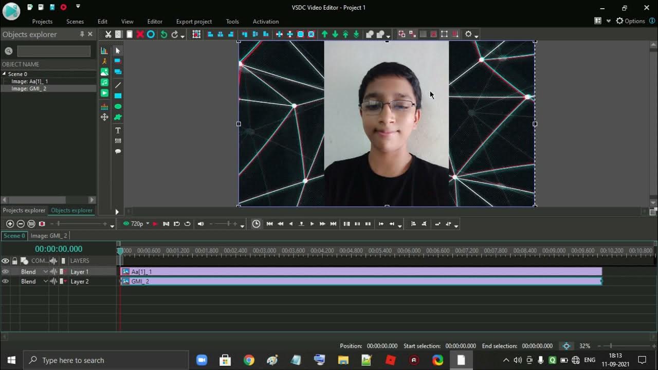 How to Change Background In VSDC Video Editor Any Background Color