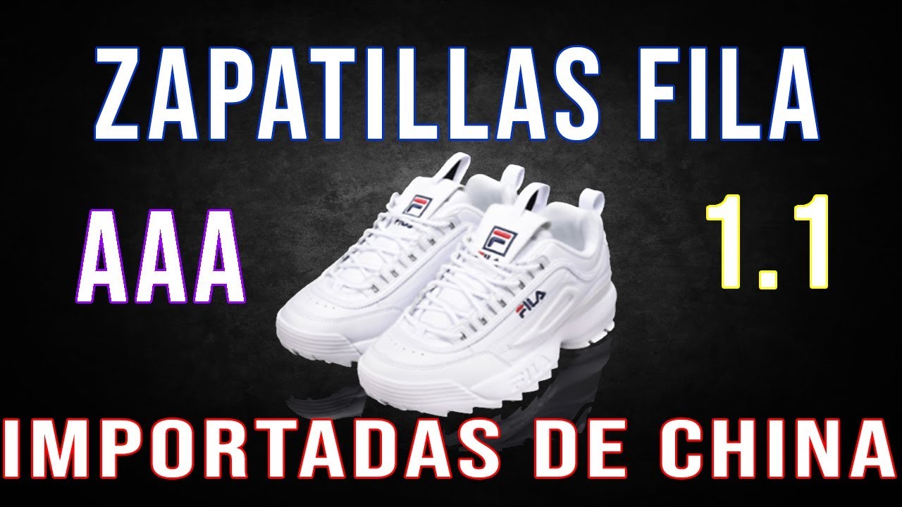 Diferencias de calidades AAA ,1:1 FILA , Proveedor Chino CONFIABLE Aprende a importar - YouTube