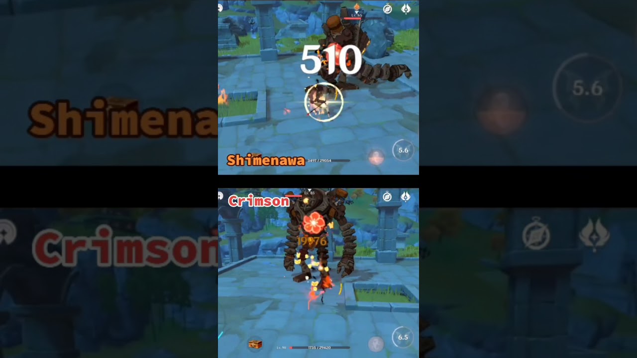 Shimenawa Vs Crimson | Genshin Impact