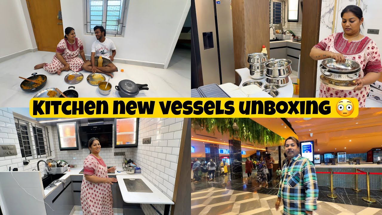 Kitchen-ல flotable table fix பண்ணியாச்சு😬 Mama with Babyma