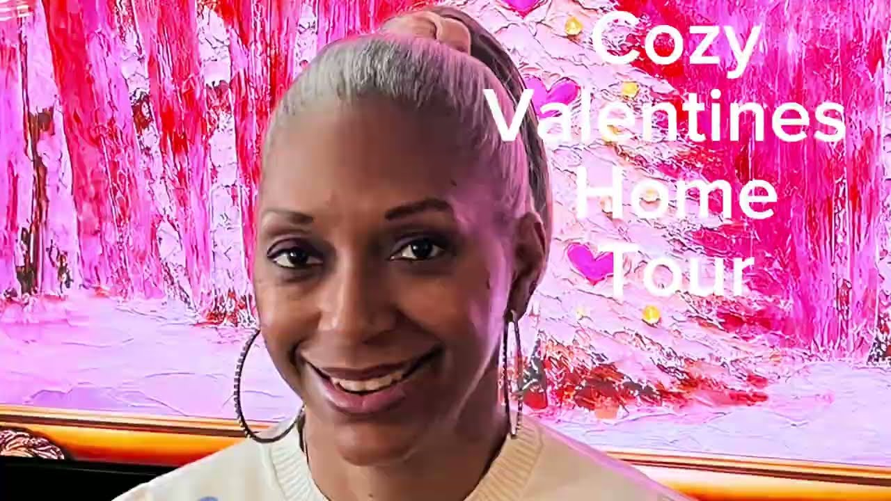 🩷🩷Cozy Apartment Valentine’s Home Tour🩷🩷 #valentinesday #tour #home 