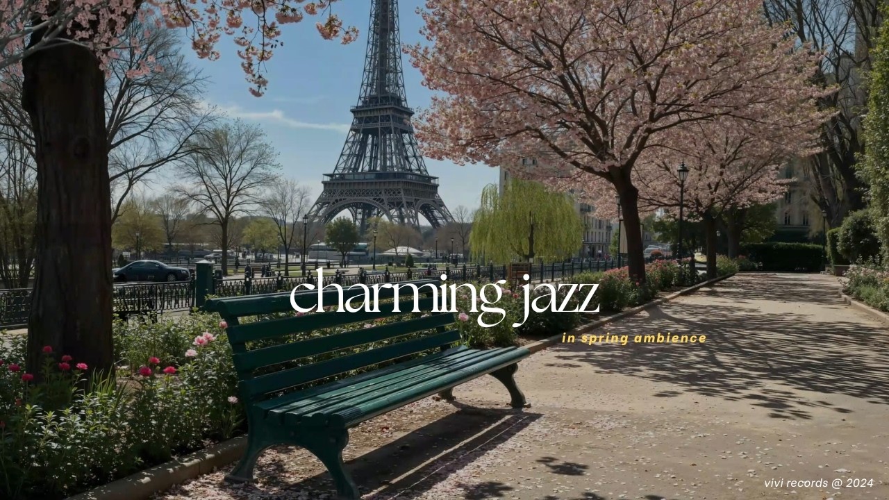 Charming Jazz in Cozy Outdoor Park - Soft Jazz Music for Working, Reading, Study