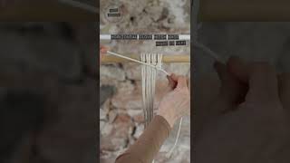 Macrame - Horizontal Clove Hitch Right to Left