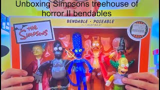 Unboxing Simpsons Treehouse Of Horror Ii Bendables