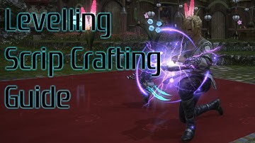 FFXIV Collectible Crafting Levelling Rotaton (Using level 50 crafter skills - Non specialist)