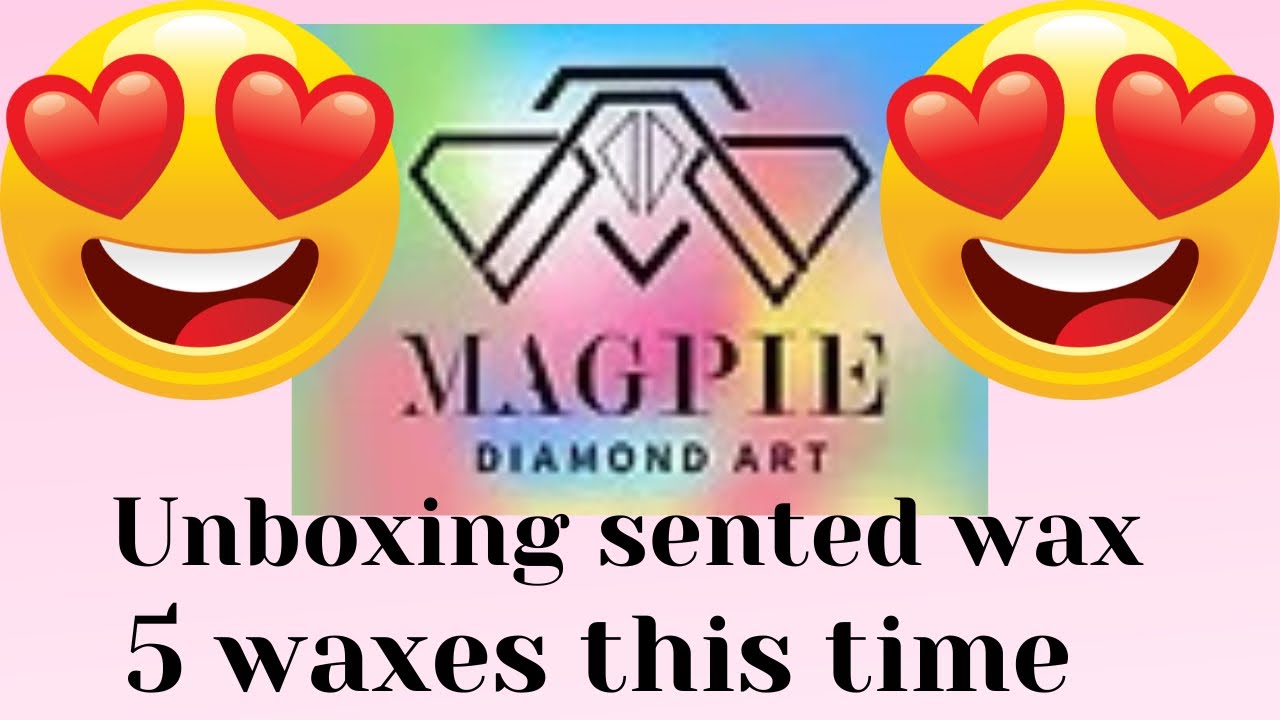 Magpie diamond art wax unboxing MORE WAXES 😍 