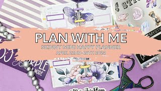 Skinny Mini Happy Planner PWM April 22nd-28th 2024