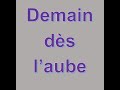 Demain, dès l'aube... (2ème édition)