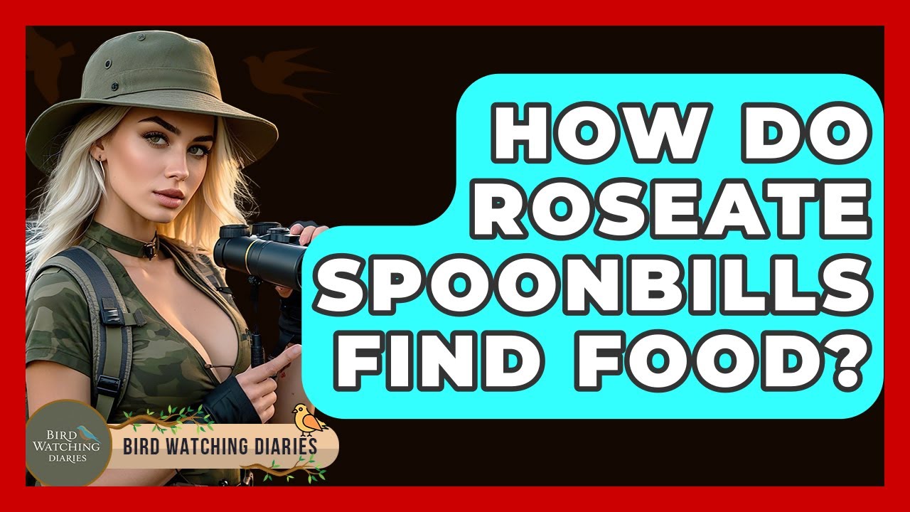 How Do Roseate Spoonbills Find Food? - Bird Watching Diaries