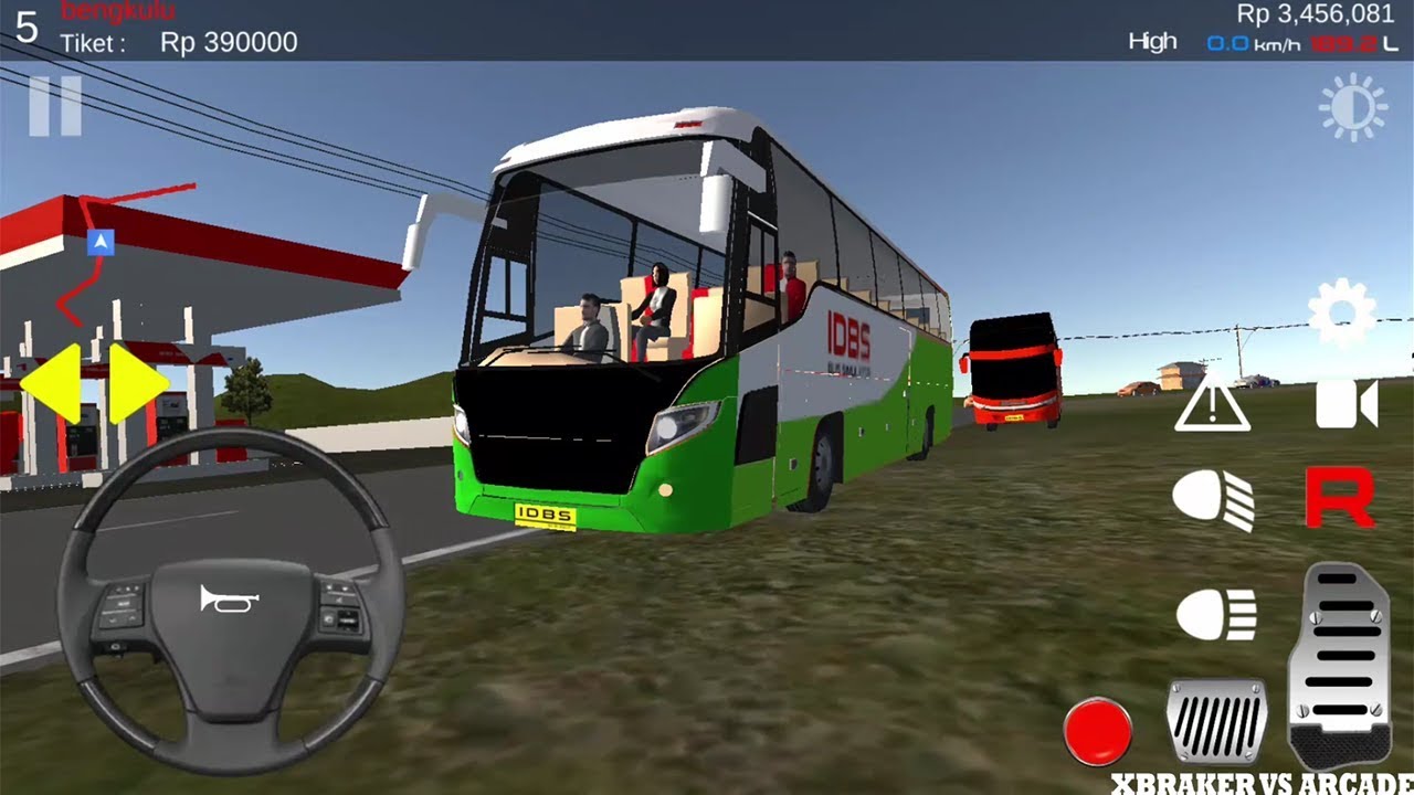 IDBS BUS LINTAS SUMATERA SIMULATOR 2017 Drive to Bengkulu Android