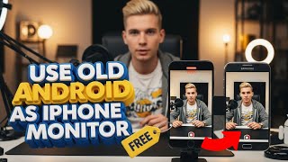 Turn ANY Old Android Into a FREE Monitor for Your iPhone Camera! (Game Changer 🚀)