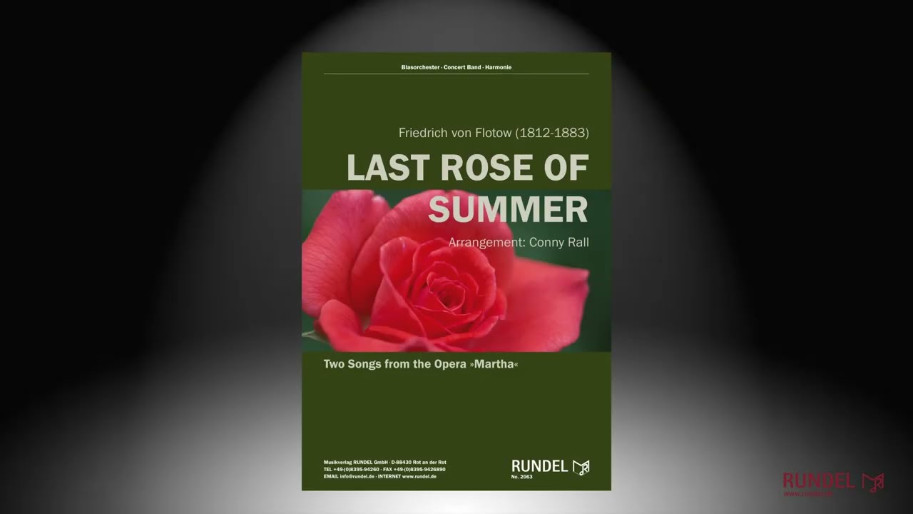 Last Rose of Summer | Friedrich von Flotow (1812-1883