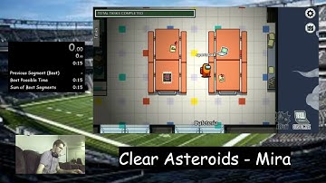 Among Us Speedrun - Clear Asteroids: Mira - Keyboard - 13.867