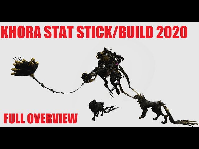 Khora Prime Build 2022  BONUS: Stat Stick builds 