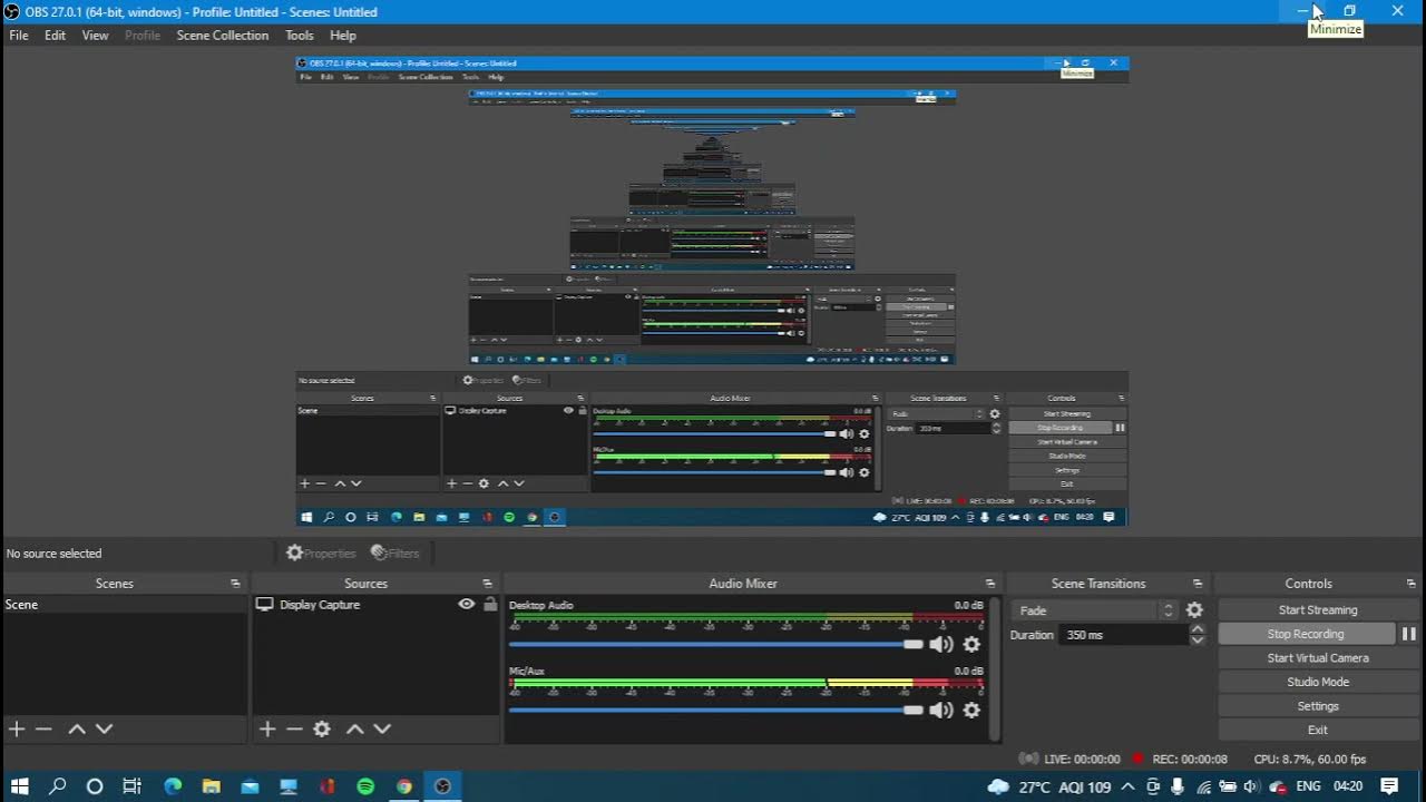 obs microphone not working obs audio mixer not working let's fix it 💯